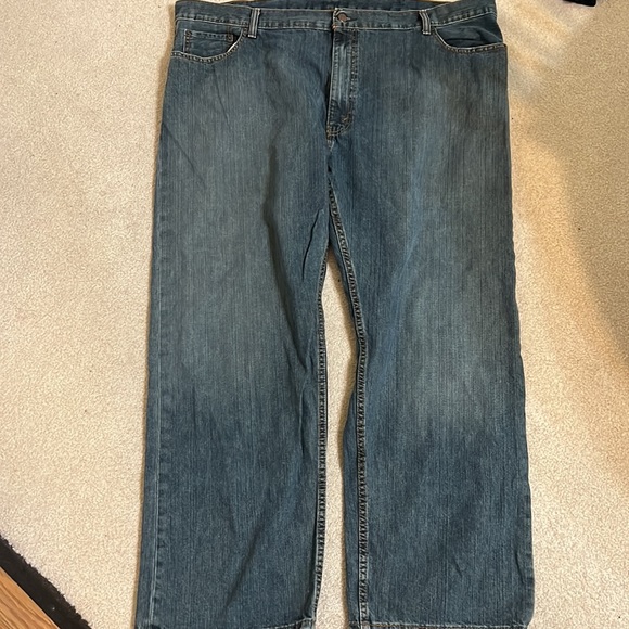 Levi Strauss No. 559 Men’s Straight Leg Relaxed Fit Jeans, Size 48x32 - Picture 6 of 8